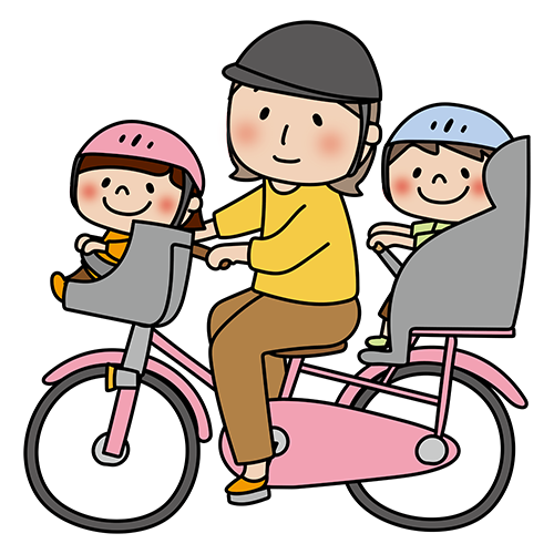 【自転車】親子で安全に利用しましょう！の画像