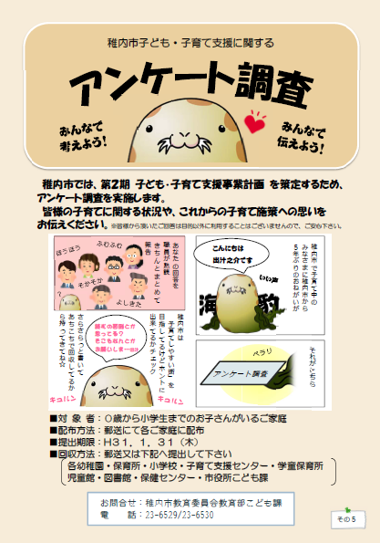 アンケートポスター